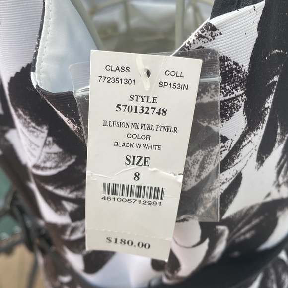 White House black market beautiful dress new with tags - Picture 4 of 9